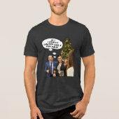 クリスマスの昇給: トライブレンドTシャツ (正面)