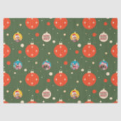 クリスマスの明るい写真 薄葉紙 (正面)