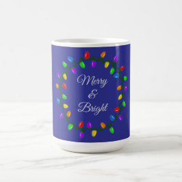 クリスマスの明るい輝き コーヒーマグカップ