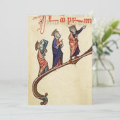 クリスマスの星に続く3 wisemen シーズンカード (スタンド正面)