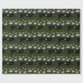 クリスマスの星の羊の群れを見たルカ28 ラッピングペーパー (フラット)