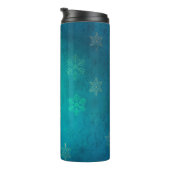 クリスマスの星の背景 タンブラー (回転右)