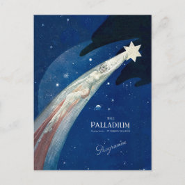 クリスマスの星の郵便はがき シーズンポストカード