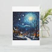 クリスマスの星空の夜 招待状 (スタンド正面)