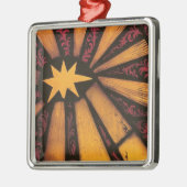 クリスマスの星-オーナメント メタルオーナメント (左)