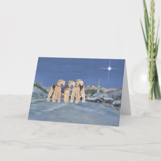 クリスマスの星 シーズンカード (正面)