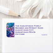 クリスマスの星 |抽象芸術冬 |聖なる書物、 経典 ラベル (インサイチュ)