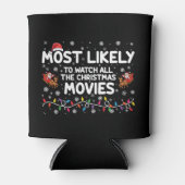 クリスマスの映画を一番多く見る家族 缶クーラー (正面)