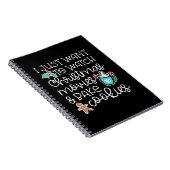 クリスマスの映画を見て、クッキーを焼くだけの時間が欲しい ノートブック (右側)