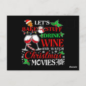 クリスマスの映画 ポストカード (裏面)