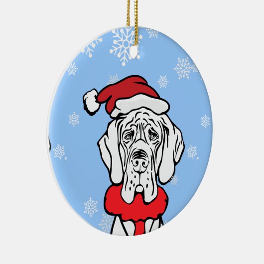 クリスマスの時期だ セラミックオーナメント (右)