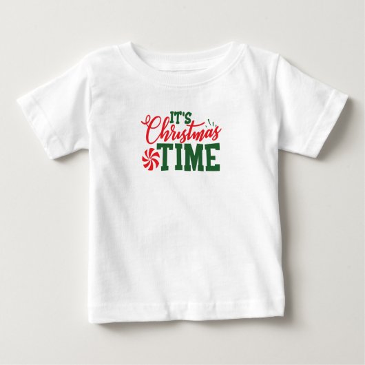 クリスマスの時期だ ベビーTシャツ (正面)