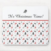 クリスマスの時期だ マウスパッド (正面)