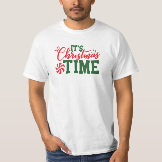 クリスマスの時期だ Tシャツ (正面)