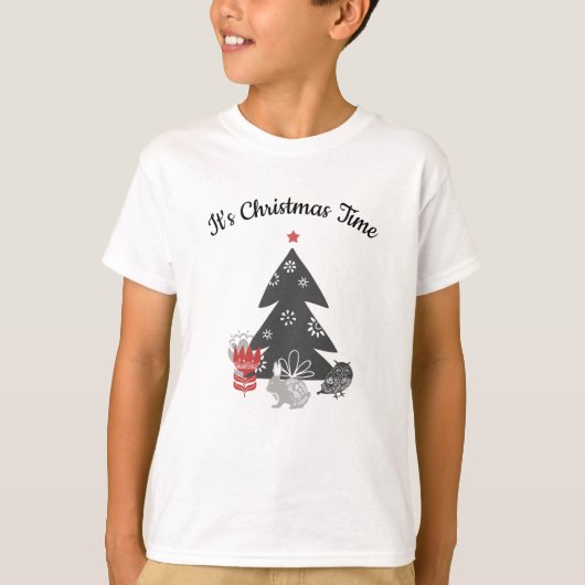 クリスマスの時期だ Tシャツ (正面)