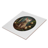 クリスマスの時期のピーターボルトの子猫 タイル (側面)