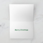 クリスマスの時期の大量販売のキャンディーストア カード (内部)