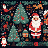 クリスマスの時期 ラッピングペーパー