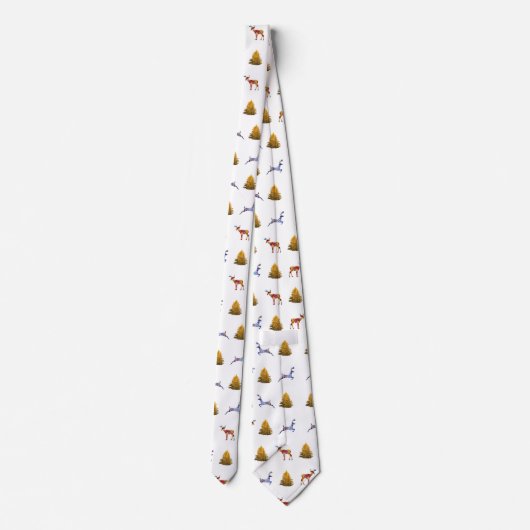 クリスマスの時間のネクタイ ネクタイ (裏面)