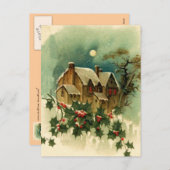 クリスマスの時間はがき シーズンポストカード (正面/裏面)