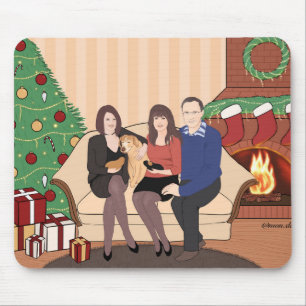 クリスマスの時間 マウスパッド