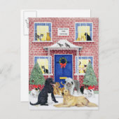 クリスマスの暖かさ シーズンポストカード (正面/裏面)