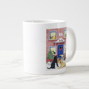 クリスマスの暖かさ ジャンボコーヒーマグカップ