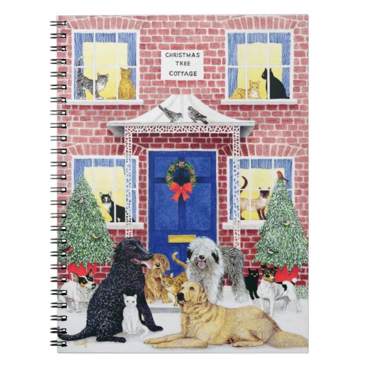 クリスマスの暖かさ ノートブック (正面)