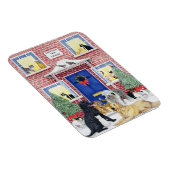 クリスマスの暖かさ マグネット (右側)