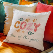 クリスマスの最も居心地の良い時ストライプの間 クッション