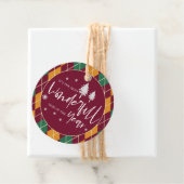 クリスマスの最も素晴らしい時アーガイル間 フェイバータグ (インサイチュ)