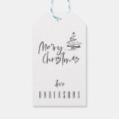 クリスマスの最も素晴らしい時期だ ギフトタグ (裏面)