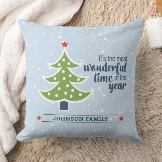 クリスマスの最も素晴らしい時期 クッション (ブランケット)