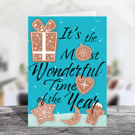 クリスマスの最も素晴らしい時期 シーズンカード