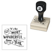 クリスマスの最も素晴らしい時期 ラバースタンプ (押印)