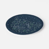 クリスマスの最初の日7"紙プレート ペーパープレート (アングル)