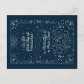 クリスマスの最初の日/クリスマスのはがき シーズンポストカード (正面)