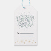 クリスマスの最初の日/クリスマスギフトタグ ギフトタグ (裏面)