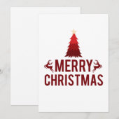 クリスマスの最高の祝い方 アイデア ホリデーシーズン シーズンカード (正面/裏面)