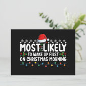 クリスマスの朝に最初に起きそうである 招待状 (スタンド正面)