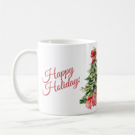 クリスマスの朝のマグカップ – 祝祭のホリデーコーヒー コーヒーマグカップ
