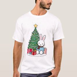 クリスマスの朝のミッフィー Tシャツ