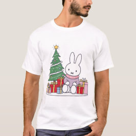 クリスマスの朝のミッフィー Tシャツ