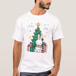 クリスマスの朝のミッフィー Tシャツ