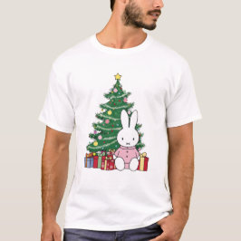 クリスマスの朝のミッフィー Tシャツ