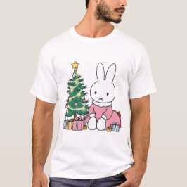 クリスマスの朝のミッフィー Tシャツ