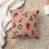 クリスマスの朝 クッション (ブランケット)