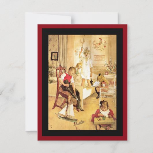 クリスマスの朝 シーズンカード (正面)