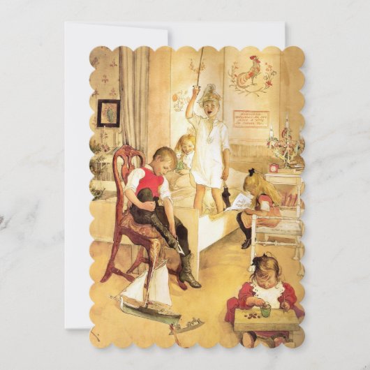 クリスマスの朝 シーズンカード (正面)