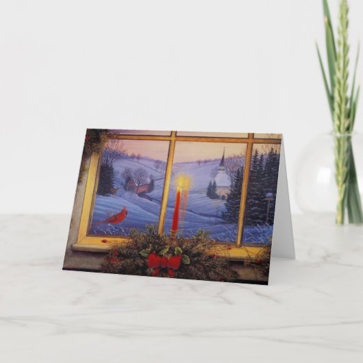 クリスマスの朝 シーズンカード (正面)